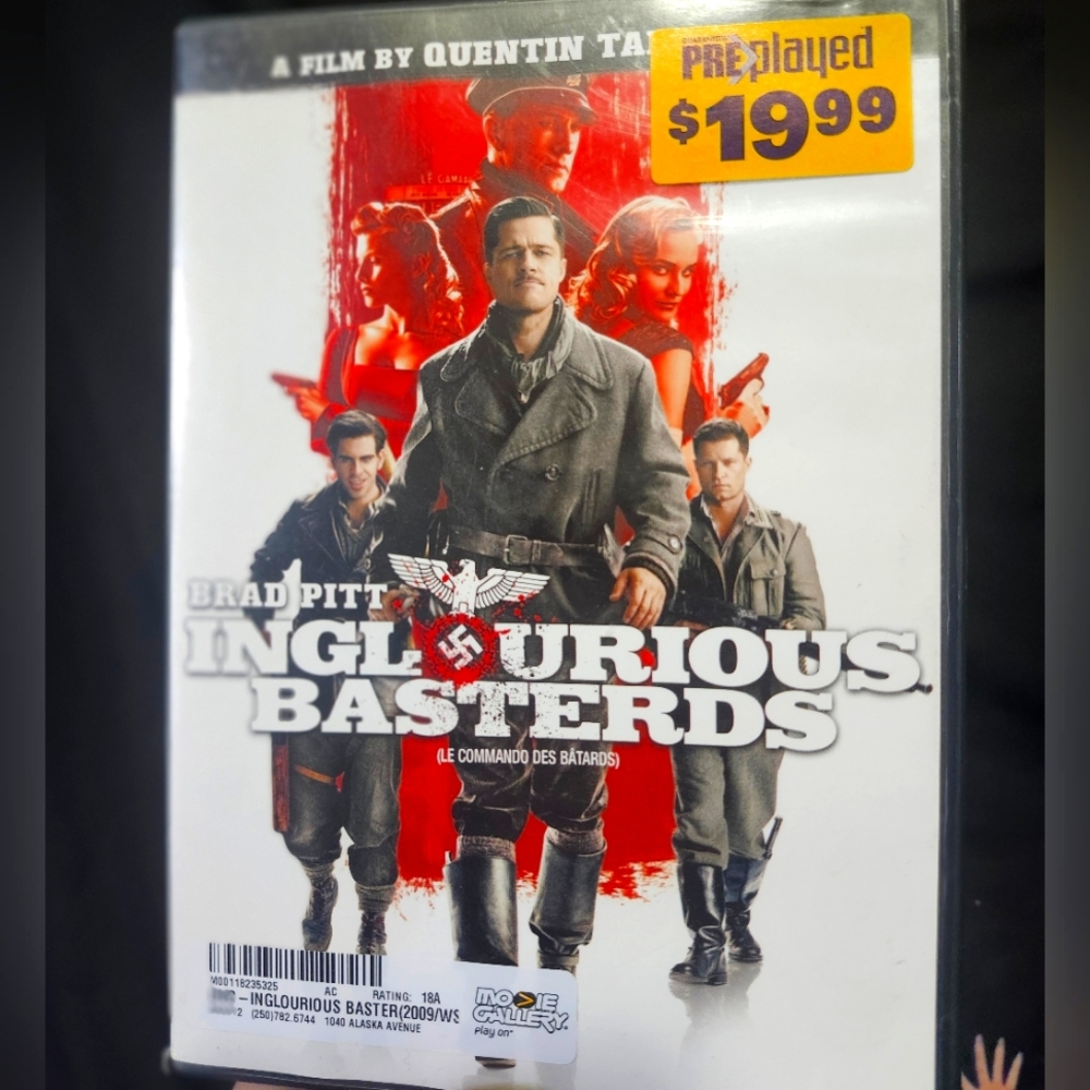 Inglorious Basterds DVD